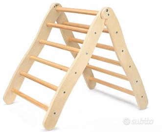 Triangolo di Pikler – gioco legno Montessori