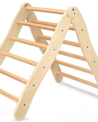 Triangolo di Pikler – gioco legno Montessori