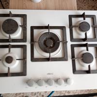 piano cottura incasso elleci bianco 