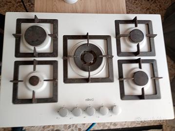 piano cottura incasso elleci bianco 