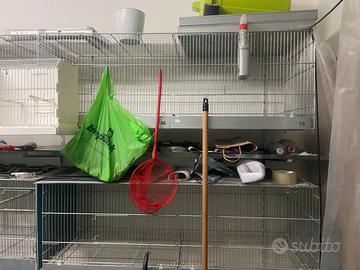 Batteria gabbie da 120