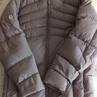 cappotto piumino invernale beige donna Decathlon