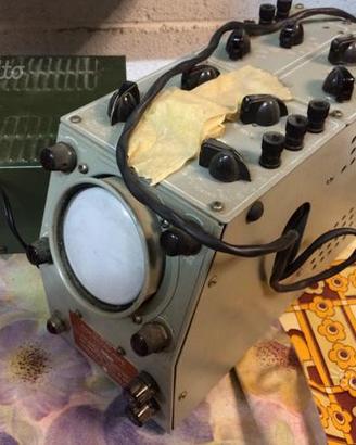 Oscilloscopio epoca guerra