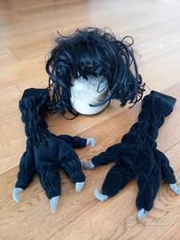 Halloween- parrucca + guanti lupo