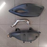 Marmitta completa piaggio mp3 hpe 300/yourban lt