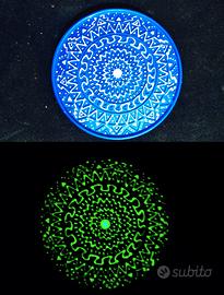 Piastra in gesso fluorescente