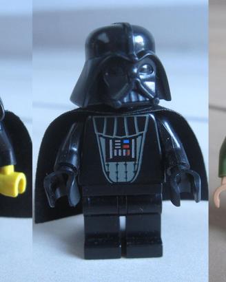 LEGO Minifigures Star Wars Palpatine Vader Leia