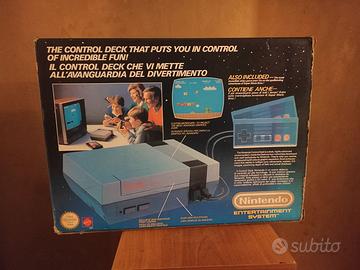 Console Nintendo NES Control Deck 8 bit