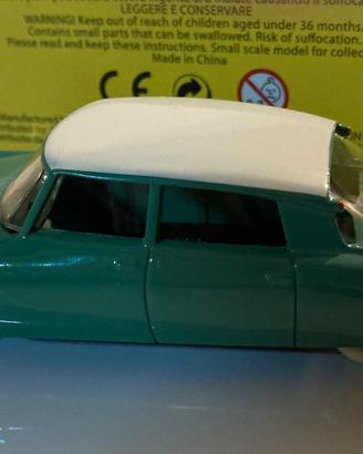Citroen DS 19 DeAgostini Mattel MIB scala 1/43