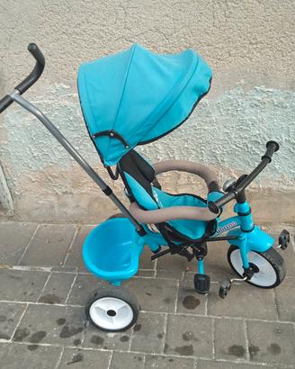 triciclo passeggino bimbo età 0/2 anni 