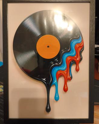 melting vinyl (solo poster)