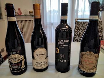 Valpolicella sottocosto, 2 Amarone + 2 Ripasso
