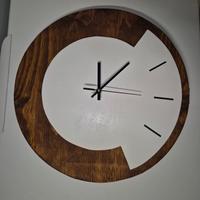orologio da parete in legno 
