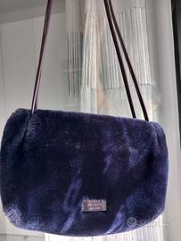 Borsa viola morbida, Enrico Coveri