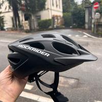Casco bici BTwin 500 fluo