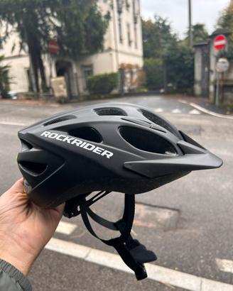 Casco bici BTwin 500 fluo