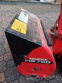 rolba/turbina da  neve honda hs 760
