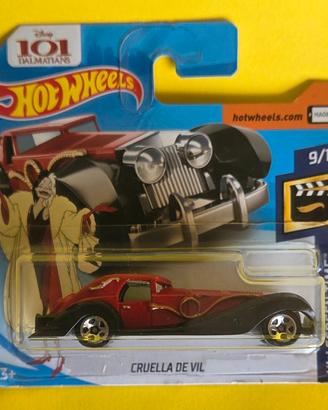 Hot Wheels Screen Time Auto Di Crudelia De Mon