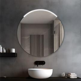 Specchio bagno tondo 80 cm con lampada led