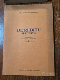 DE REDITU IL RITORNO