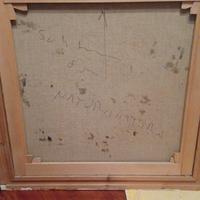 Quadro Mario Schifano anni 80