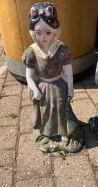 Statua per giardino Biancaneve anni 60