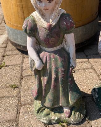 Statua per giardino Biancaneve anni 60