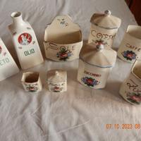 Antichi oggetti da cucina del 1800
