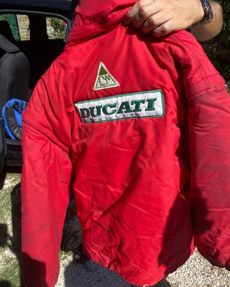 Giubbotto imbottito da pista Ducati anni 80