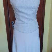 elegante vestito da cerimonia 