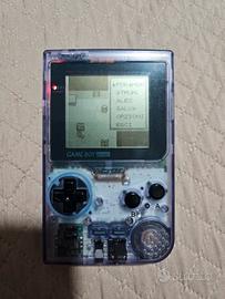 Nintendo Game Boy Pocket Atomic Purple–Restaurato