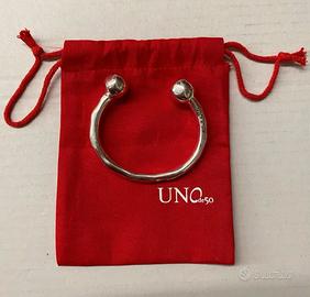 BRACCIALE UNO DE 50 Acciaio Lucido Sfera