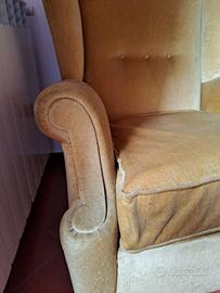 poltrona comoda vintage 
