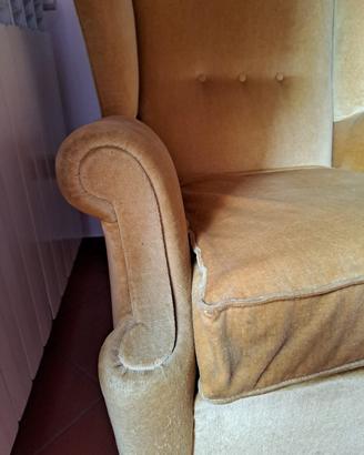 poltrona comoda vintage 