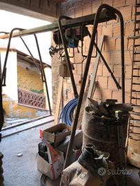 Tiro da cantiere trifaseda smontare