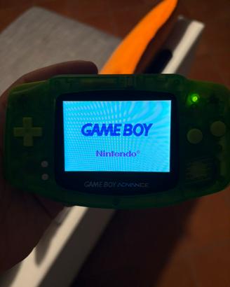 Gameboy Advance Case Mod + Ips Retro + card Game