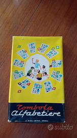 Tombola alfabetiere Abbecedario vintage 