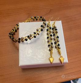 Set bracciale e orecchini