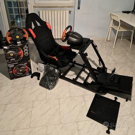 Postazione SimRacing Thrustmaster T150 + Ricambi