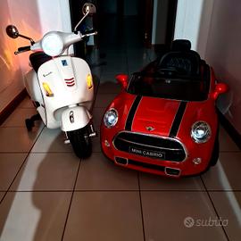 Auto e Vespa bambini