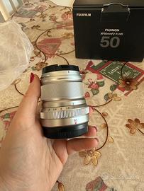 FUJIFILM Fujinon XF 50MM F2 R WR SILVER