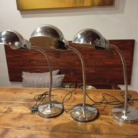 3 lampade da tavolo industriale snodabile