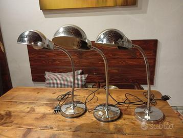 3 lampade da tavolo industriale snodabile