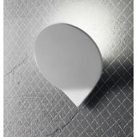 Zenith applique LED metallo design goccia bianco