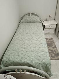 LETTO SINGOLO CAMERA DA LETTO CON MATERASSO