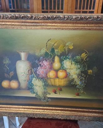 natura morta olio su tela