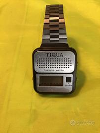 TIQUA Talking Watch - Orologio Vintage