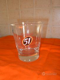 set 6 bicchieri succo CACHACA 51 anni 90 vintage