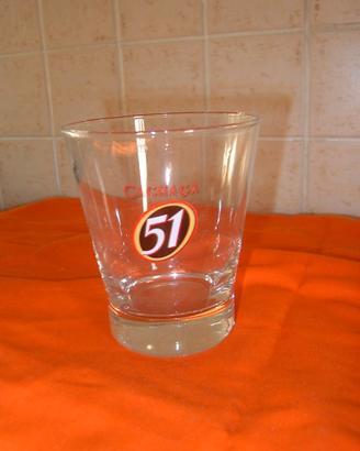 set 6 bicchieri succo CACHACA 51 anni 90 vintage
