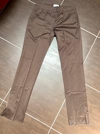 Pantalone Donna raso marrone